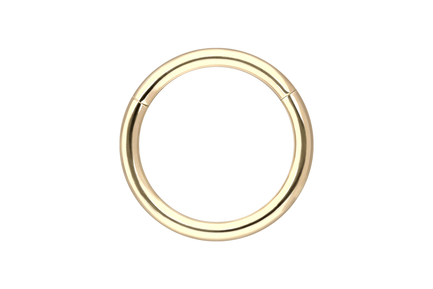 14/18 Karat Gold Segmentring Clicker Piercing